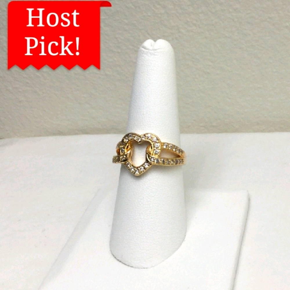 🆕 Gold Heart Ring